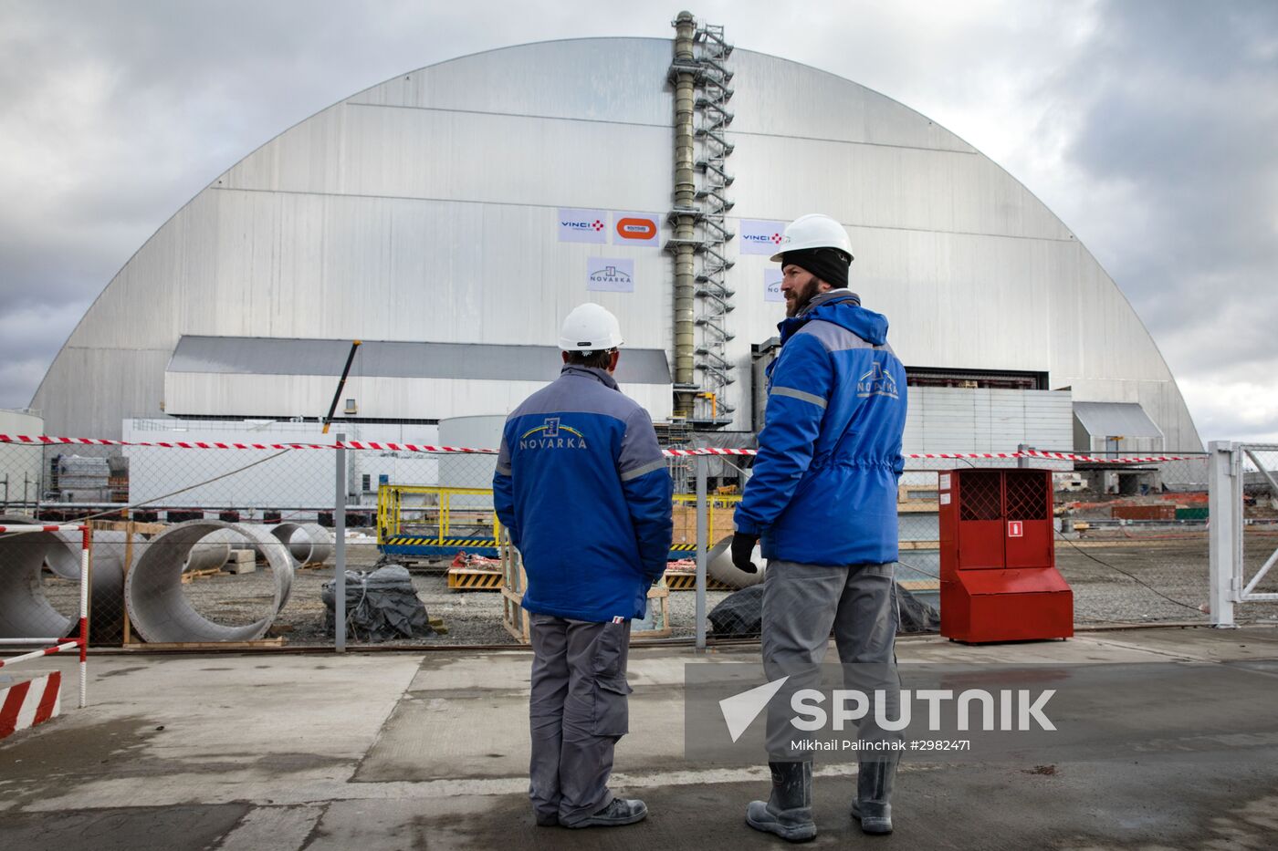 Construction finished of New Safe Confinement structure over Chernobyl Nuclear Power Plant