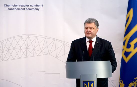 Construction finished of New Safe Confinement structure over Chernobyl Nuclear Power Plant