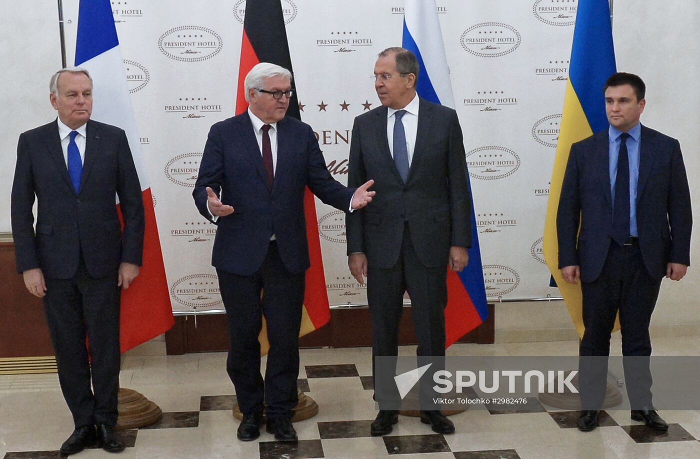 Normandy Four foreign ministers meet in Minsk