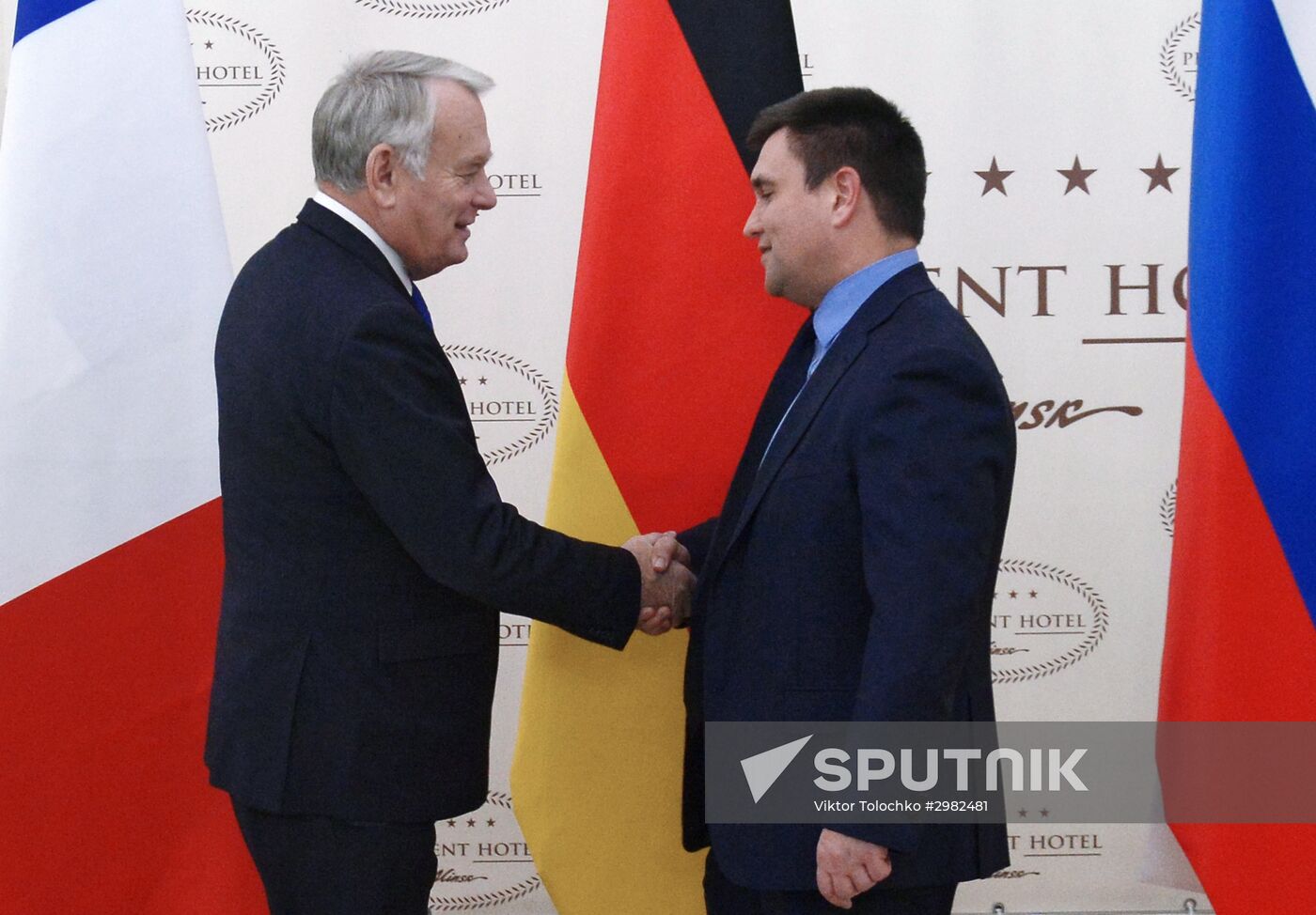 Normandy Four foreign ministers meet in Minsk