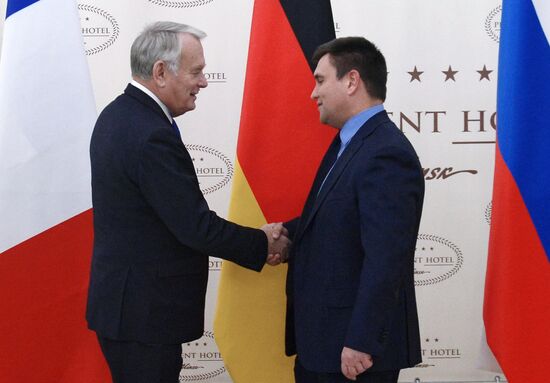 Normandy Four foreign ministers meet in Minsk