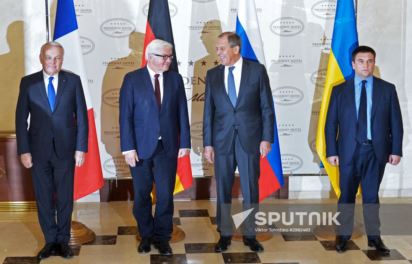 Normandy Four foreign ministers meet in Minsk