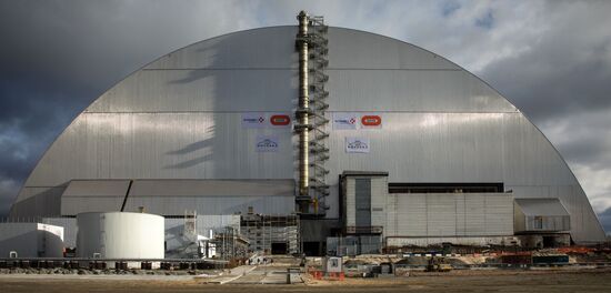 Construction finished of New Safe Confinement structure over Chernobyl Nuclear Power Plant