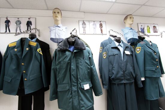 Uniform making workshop in Donetsk