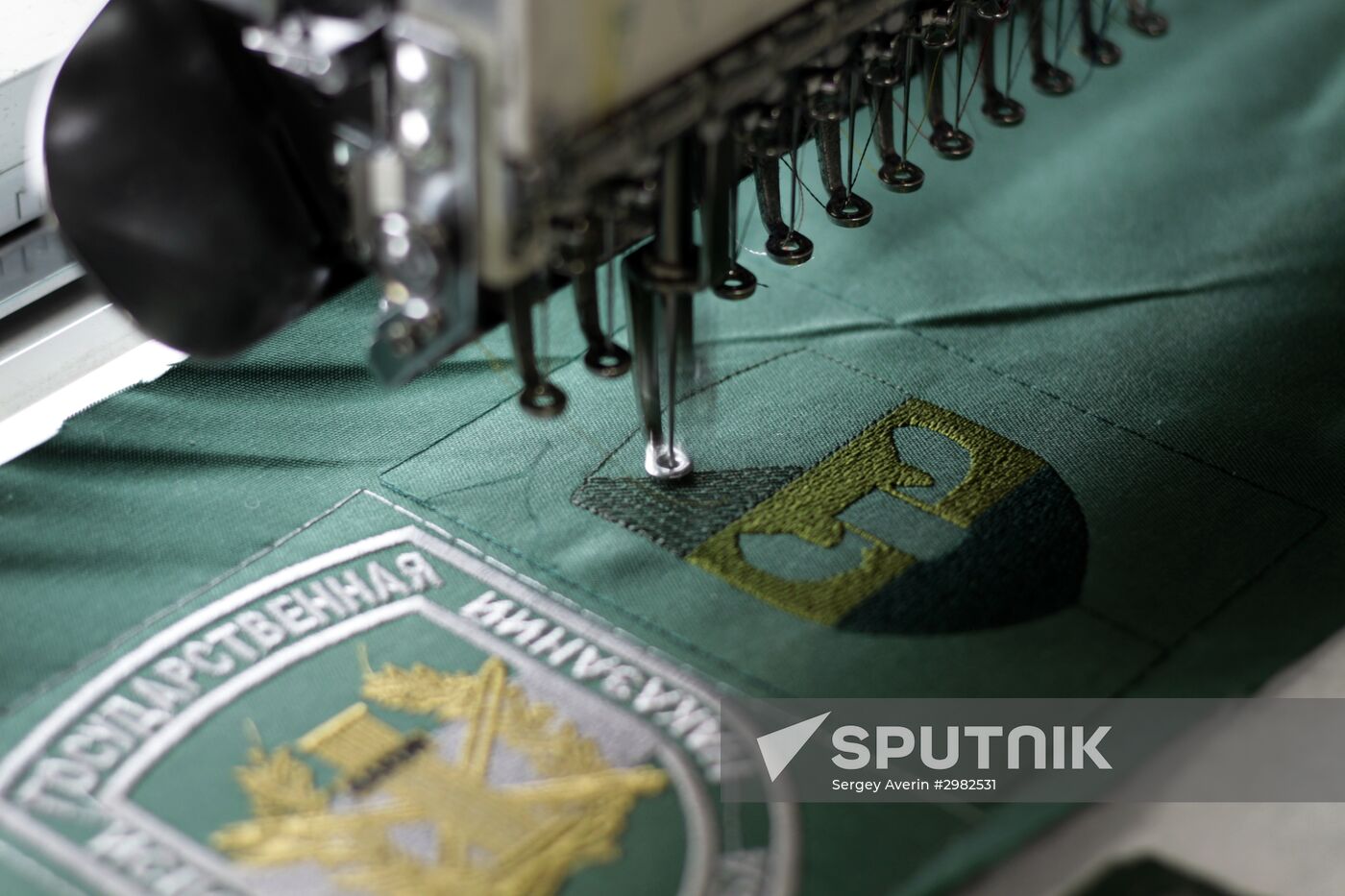 Uniform making workshop in Donetsk