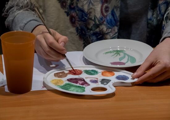 The Imperial Porcelain Factory in St. Petersburg