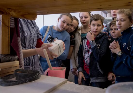 The Imperial Porcelain Factory in St. Petersburg