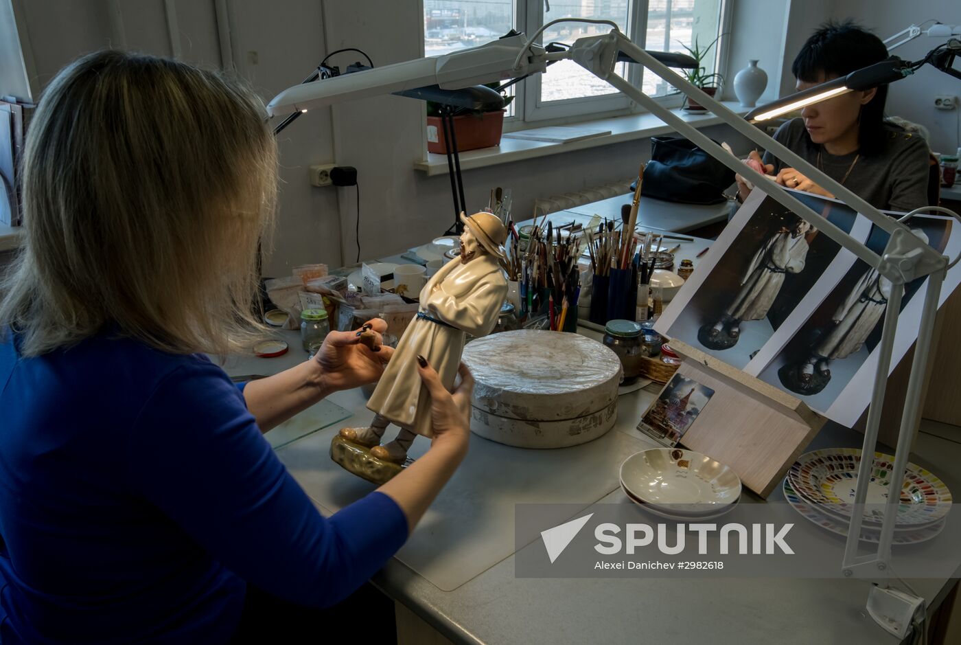 The Imperial Porcelain Factory in St. Petersburg