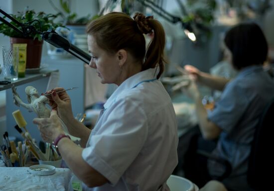 The Imperial Porcelain Factory in St. Petersburg