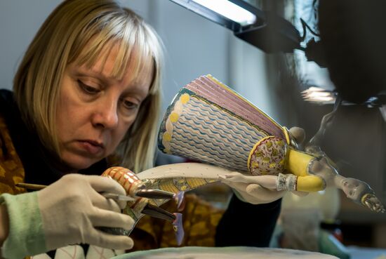The Imperial Porcelain Factory in St. Petersburg
