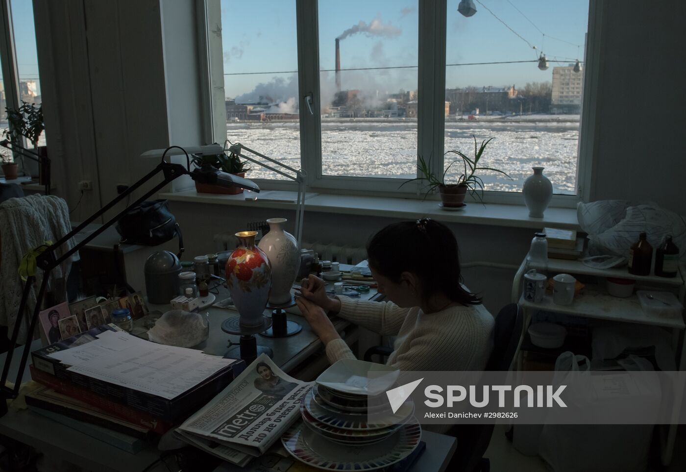The Imperial Porcelain Factory in St. Petersburg