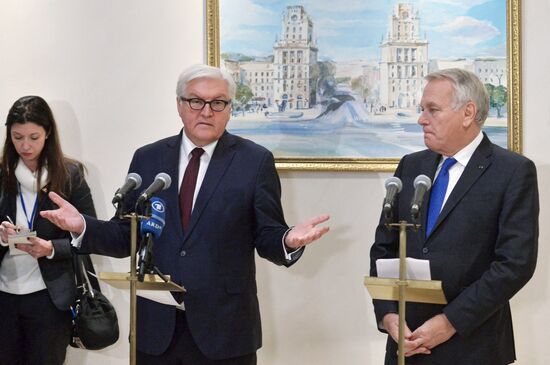 Normandy Four foreign ministers meet in Minsk