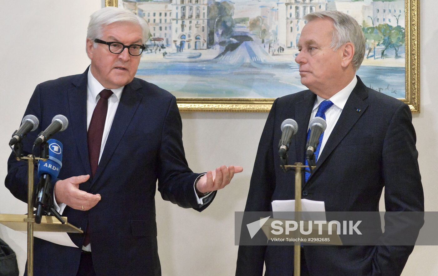Normandy Four foreign ministers meet in Minsk