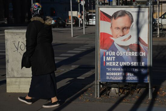 Agitprop campaign in Vienna
