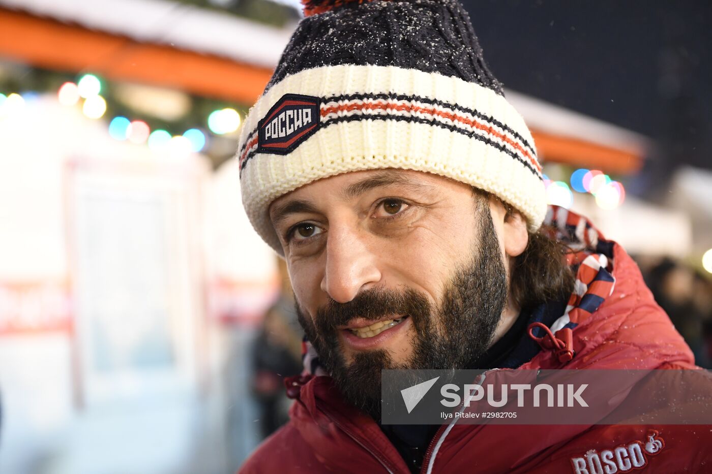 Opening of GUM Skating Rink on Red Square