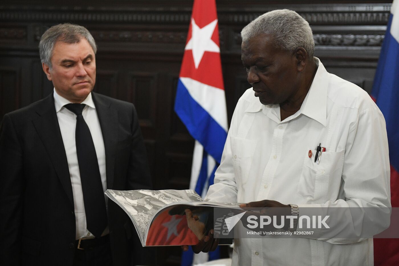 Russian delegation meets with leaders of Cuban Parliament