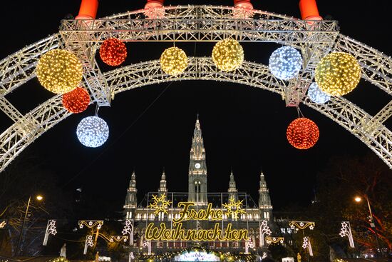 Christmas fair in Vienna