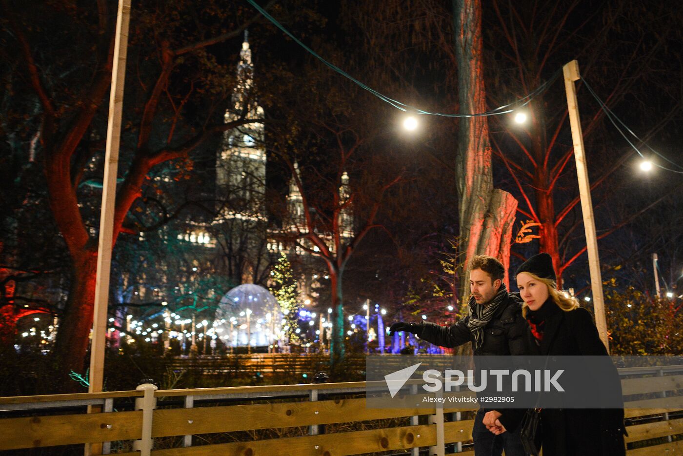 Christmas fair in Vienna