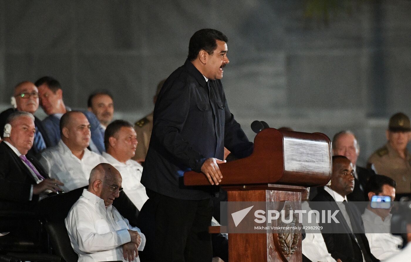 People gather to commemorate Fidel Castro in Havana