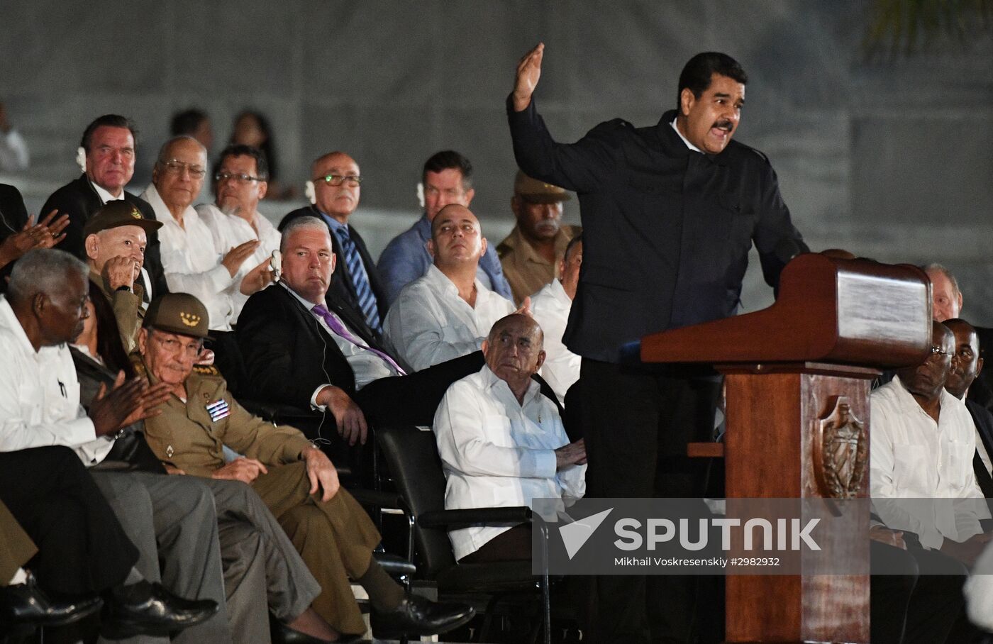 People gather to commemorate Fidel Castro in Havana