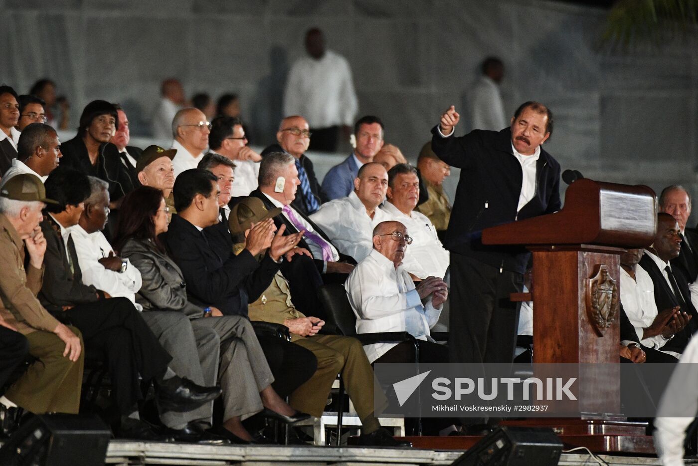 People gather to commemorate Fidel Castro in Havana