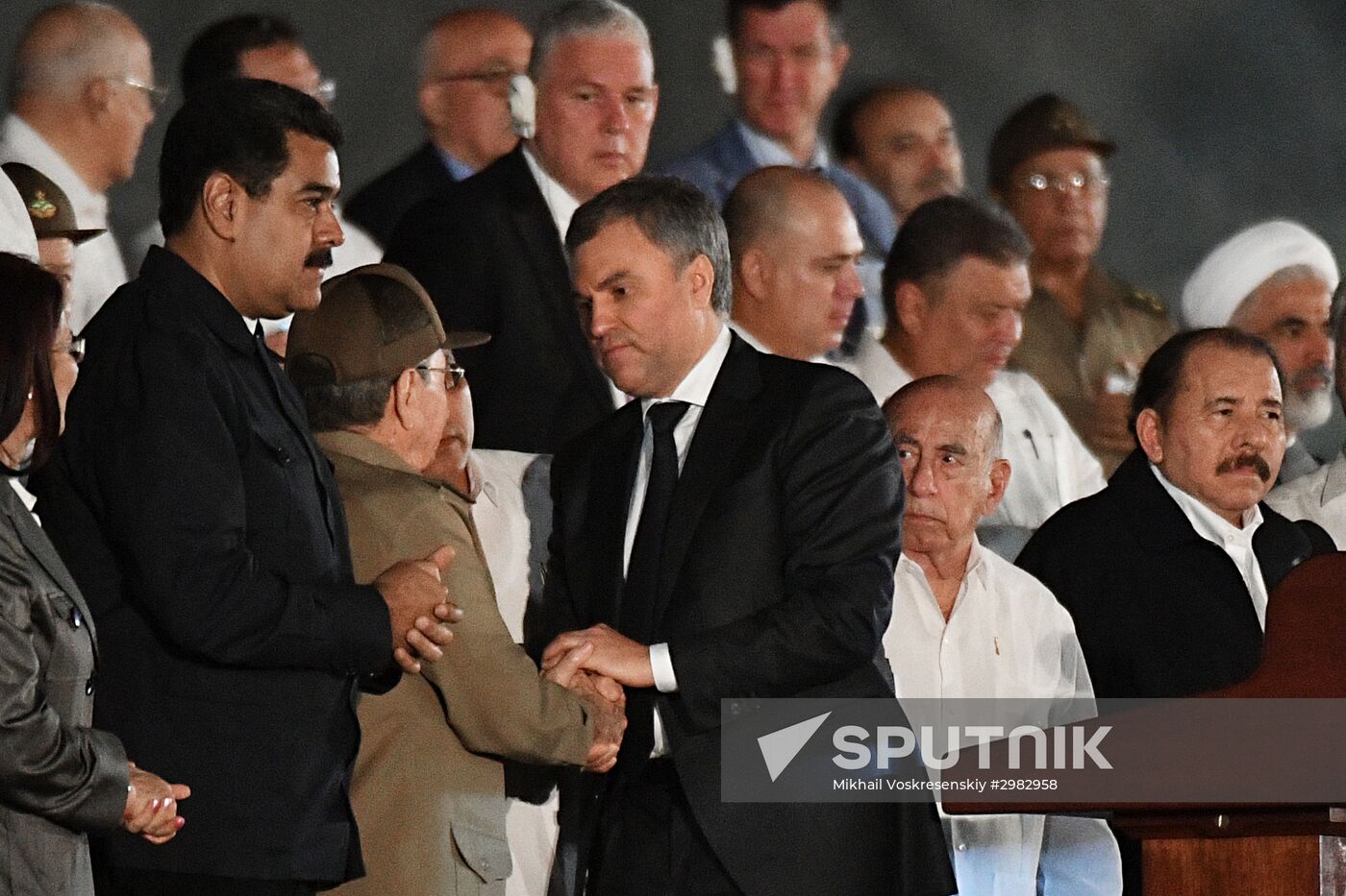 People gather to commemorate Fidel Castro in Havana