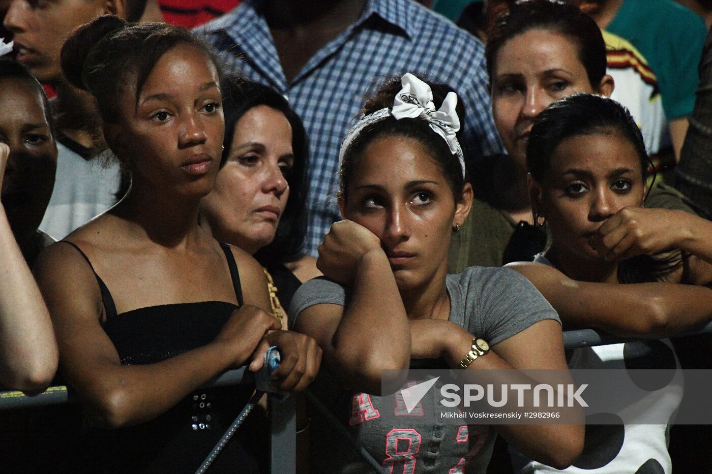 People gather to commemorate Fidel Castro in Havana