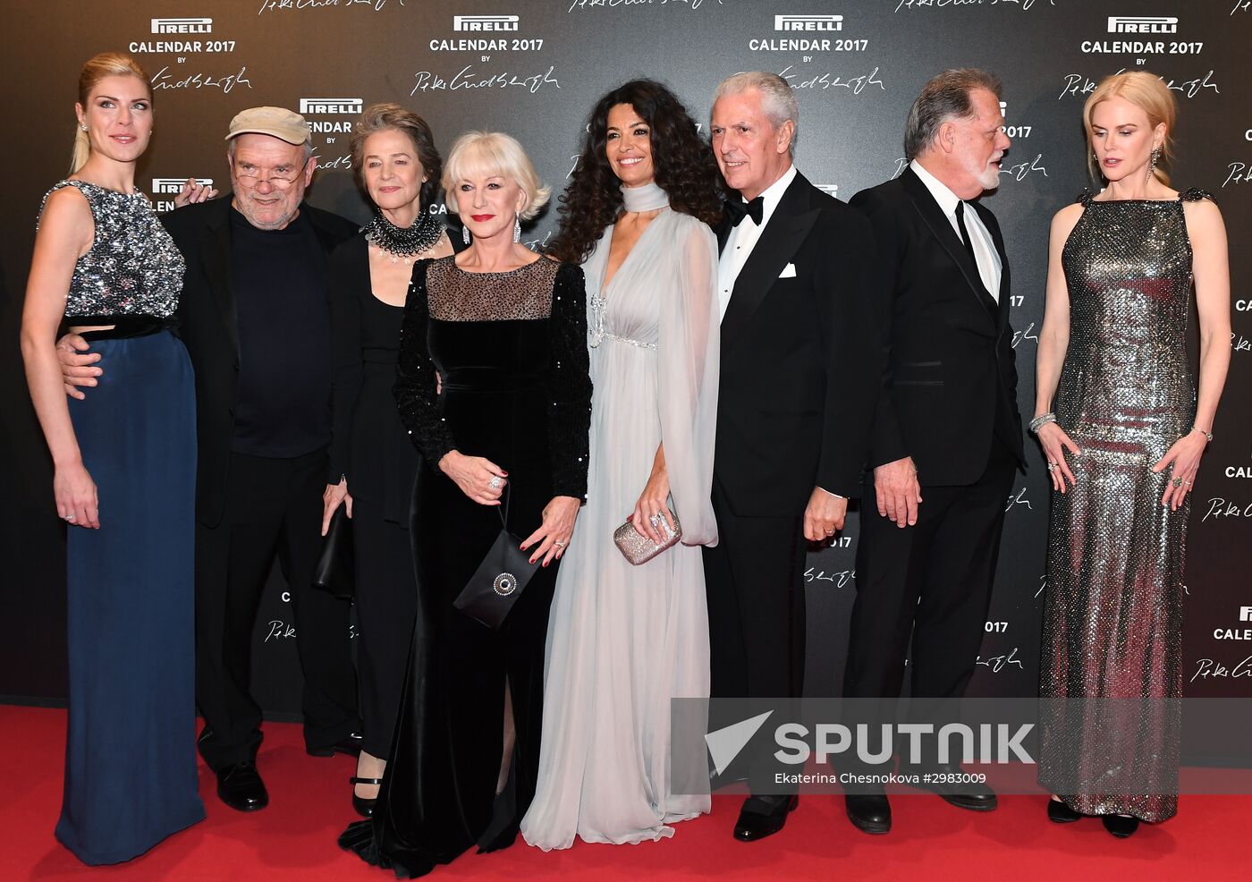 Presentation of Pirelli Calendar 2017