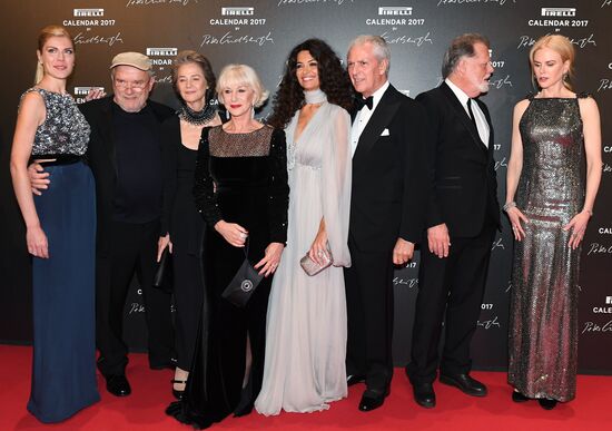 Presentation of Pirelli Calendar 2017