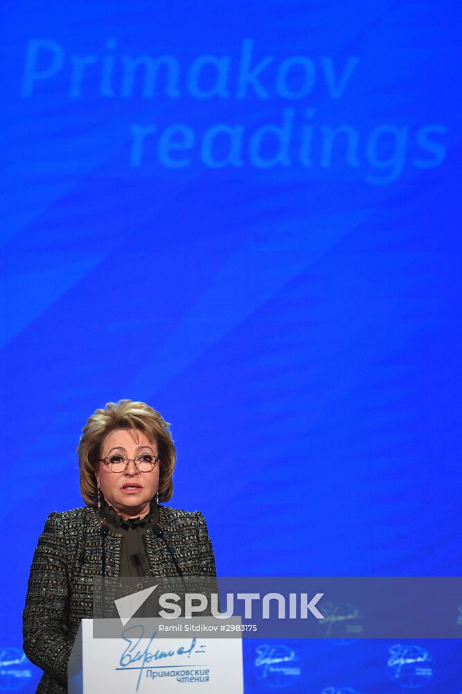 Primakov Readings International Forum. Day 3