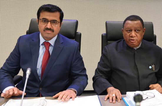 Official meeting of Organization of the Petroleum Exporting Countries (OPEC)