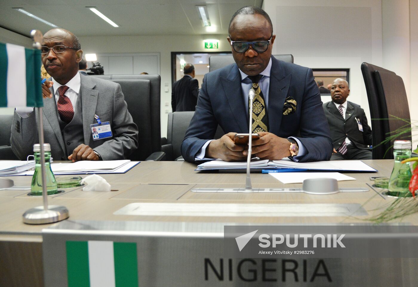 Official meeting of Organization of the Petroleum Exporting Countries (OPEC)