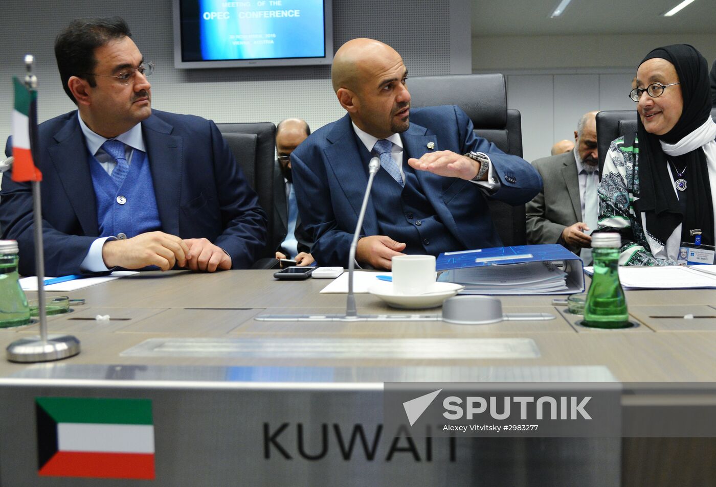 Official meeting of Organization of the Petroleum Exporting Countries (OPEC)