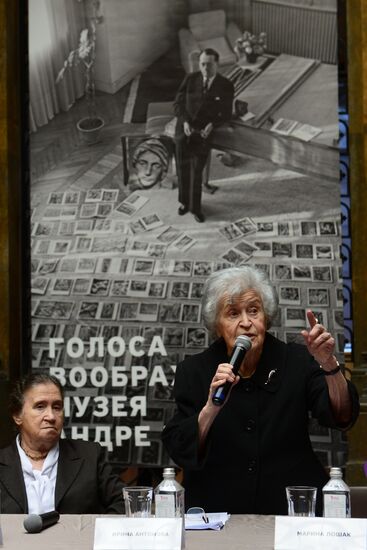 Exhibition "Voices of the Imaginary Museum of André Malraux" on display