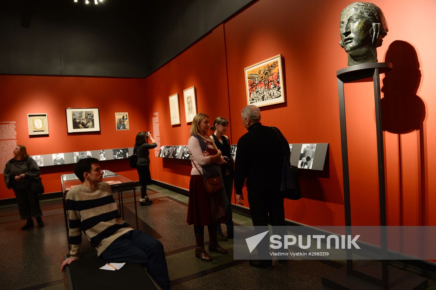Exhibition "Voices of the Imaginary Museum of André Malraux" on display