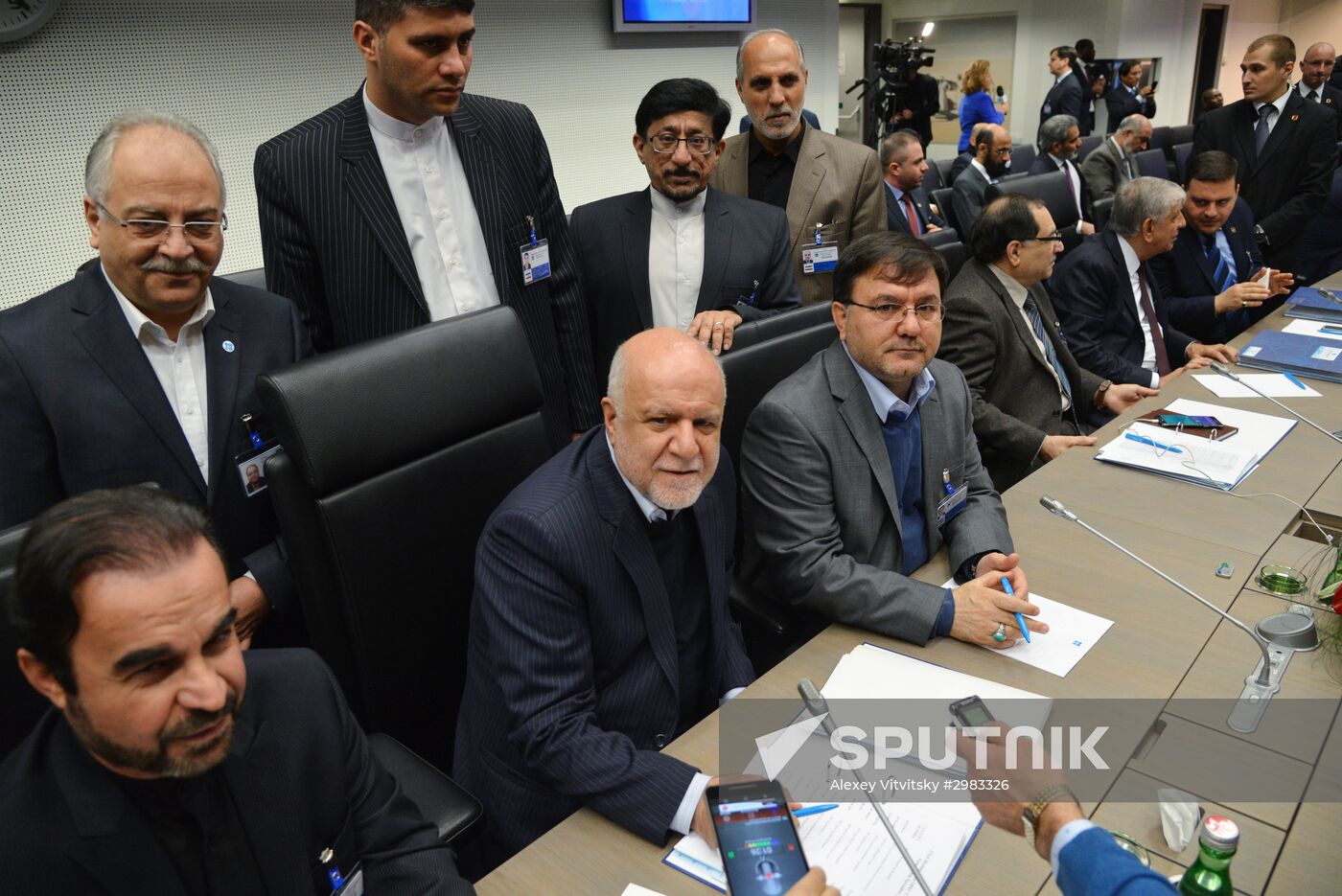 Official meeting of Organization of the Petroleum Exporting Countries (OPEC)