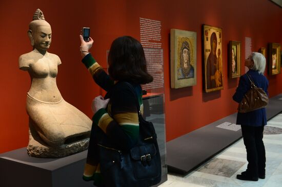 Exhibition "Voices of the Imaginary Museum of André Malraux" on display