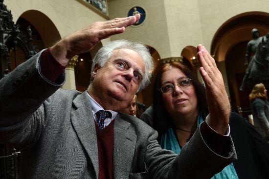 Exhibition "Voices of the Imaginary Museum of André Malraux" on display