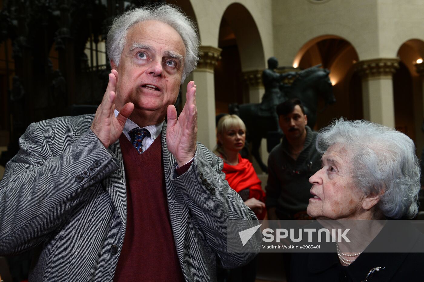 Exhibition "Voices of the Imaginary Museum of André Malraux" on display