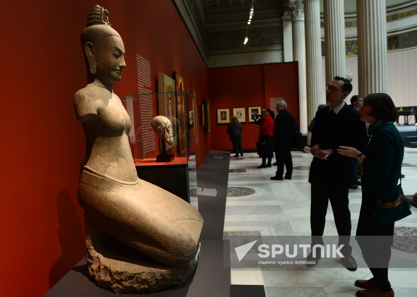 Exhibition "Voices of the Imaginary Museum of André Malraux" on display