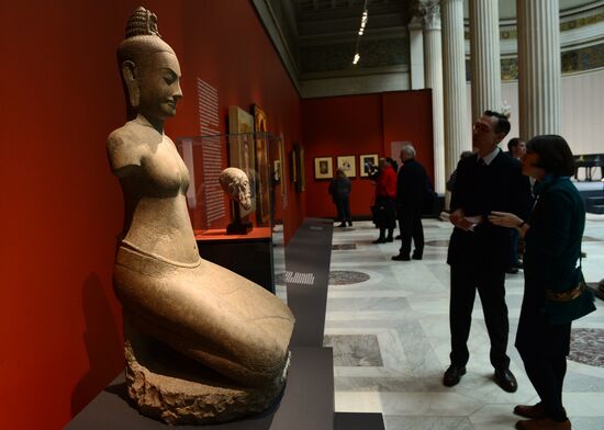 Exhibition "Voices of the Imaginary Museum of André Malraux" on display