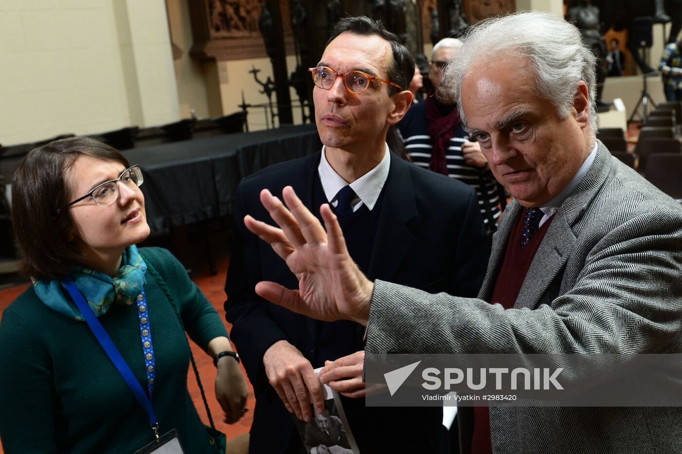 Exhibition "Voices of the Imaginary Museum of André Malraux" on display