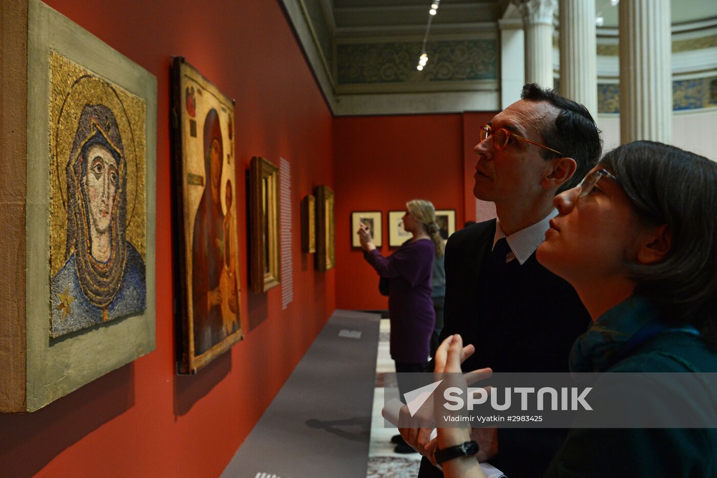 Exhibition "Voices of the Imaginary Museum of André Malraux" on display