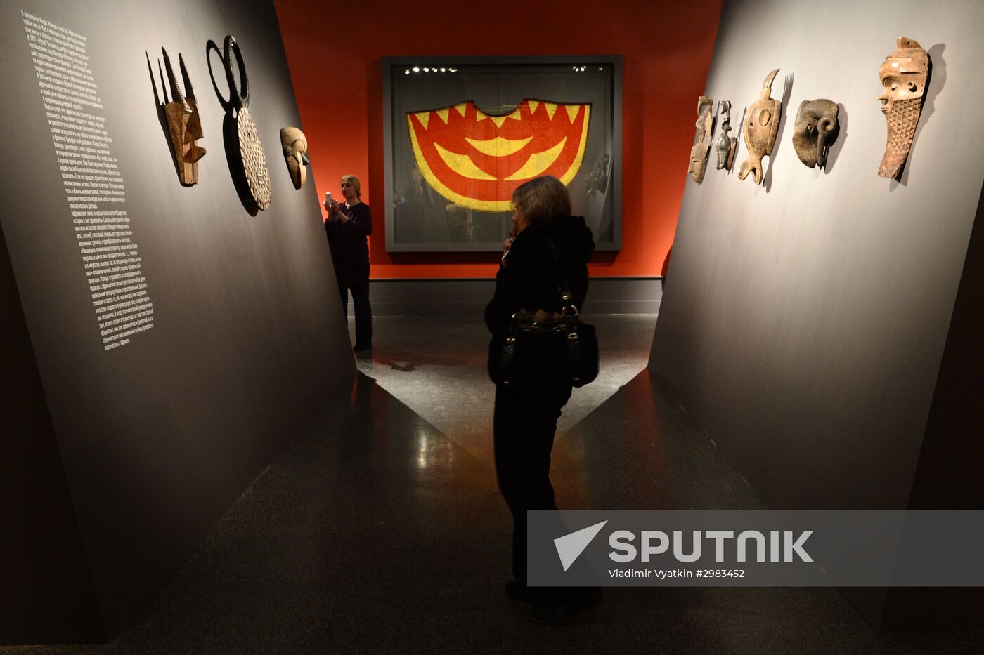 Exhibition "Voices of the Imaginary Museum of André Malraux" on display