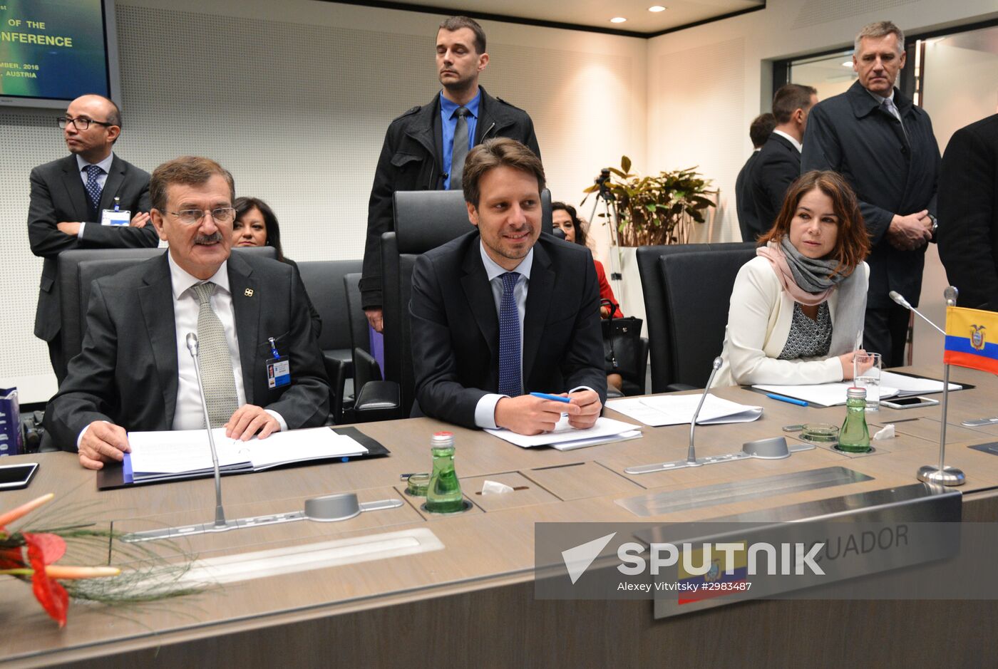 Official meeting of Organization of the Petroleum Exporting Countries (OPEC)