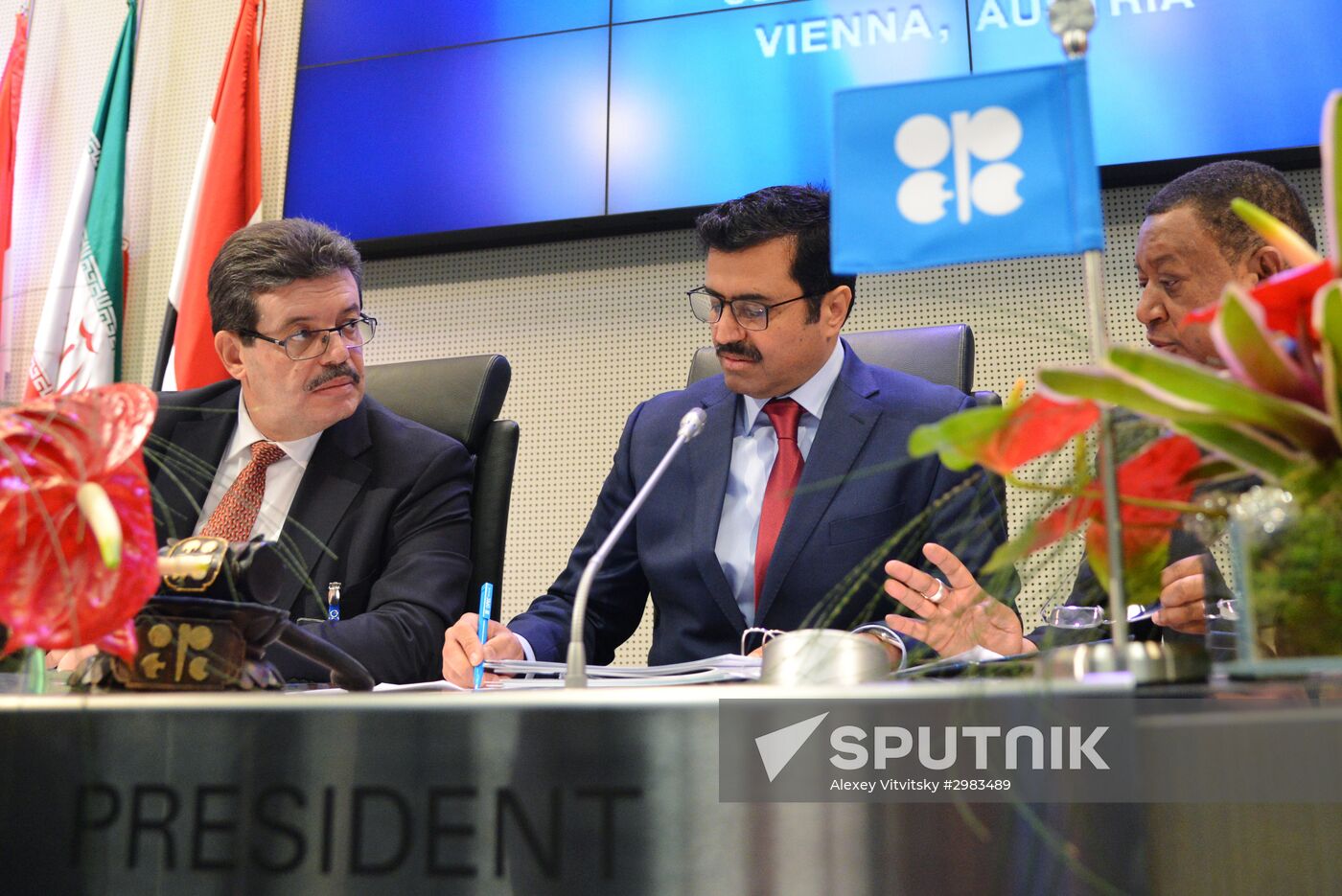 Official meeting of Organization of the Petroleum Exporting Countries (OPEC)