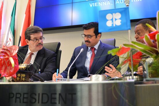 Official meeting of Organization of the Petroleum Exporting Countries (OPEC)