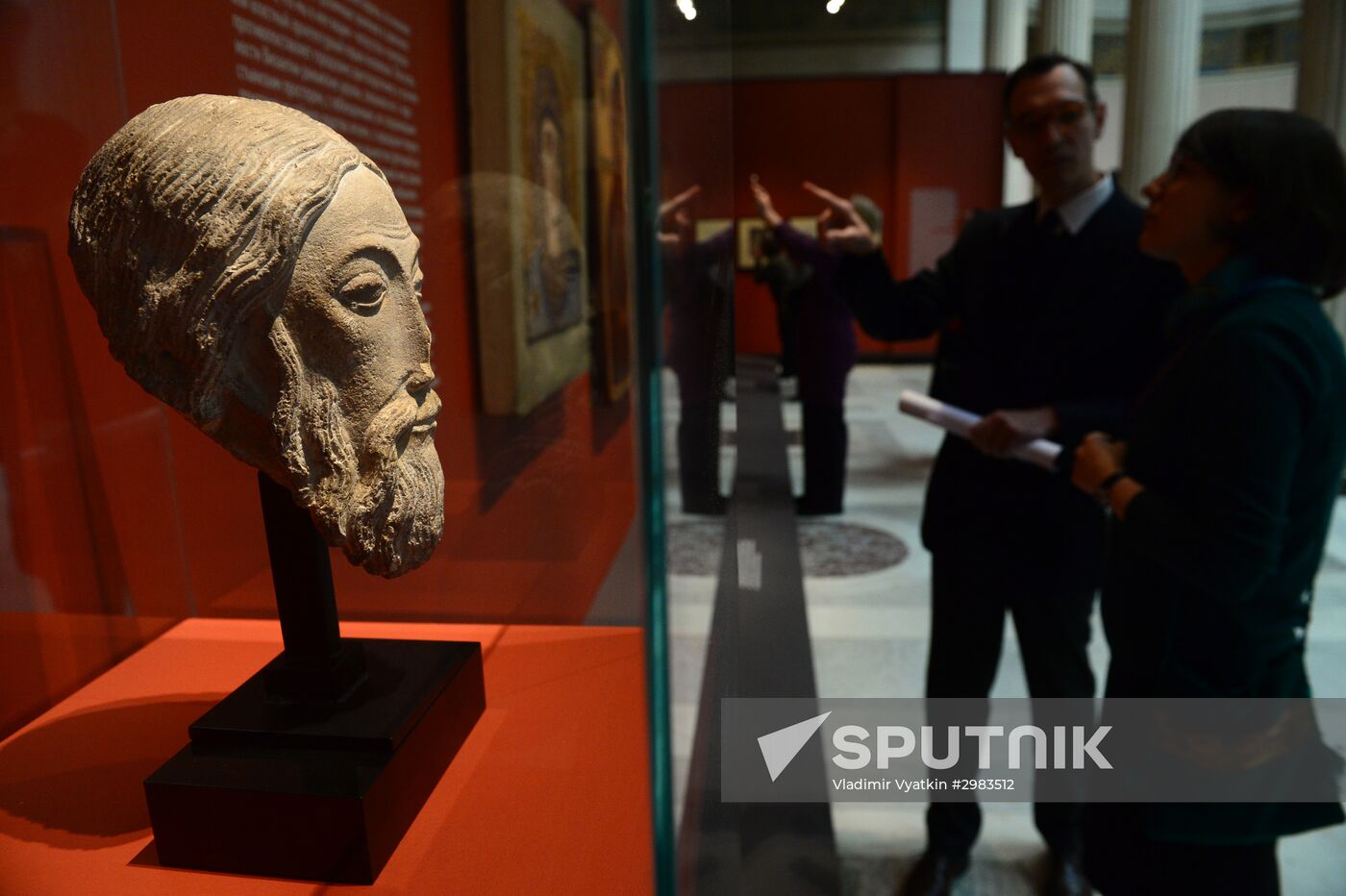 Exhibition "Voices of the Imaginary Museum of André Malraux" on display