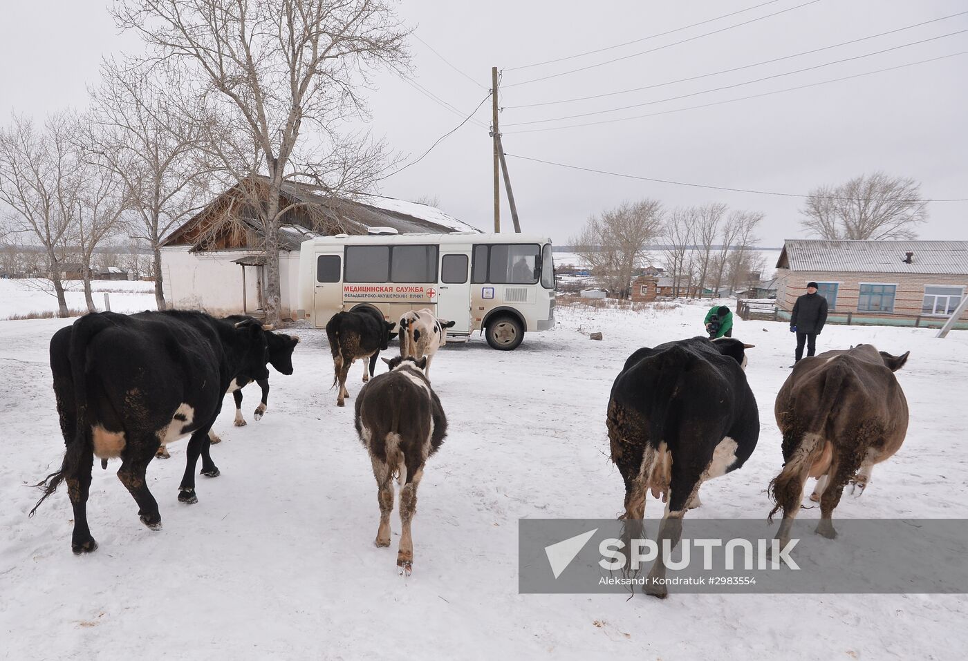 Mobile medical and obstetric station in Chelyabinsk