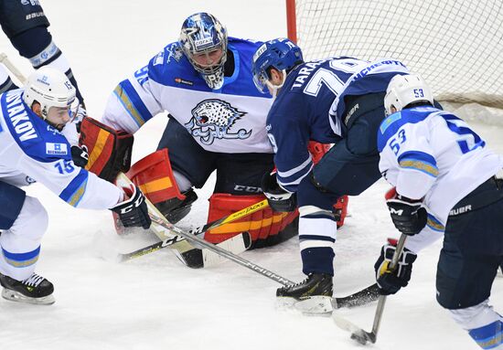 Kontinental Hockey League. Dynamo Moscow vs. Barys